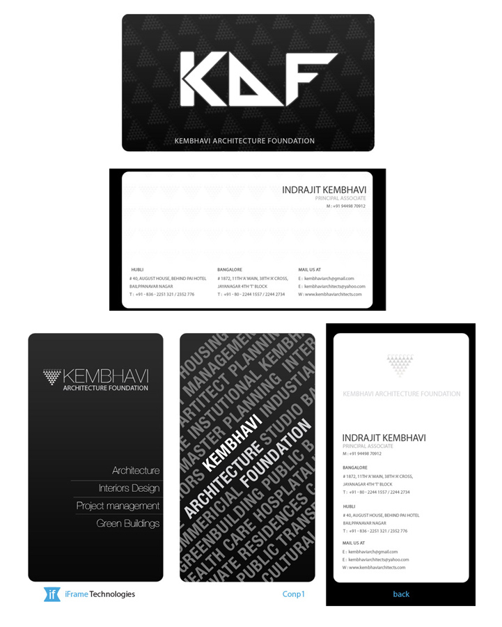 Kembhavi Business Cards