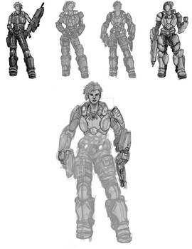 Gears Female WIP -update-