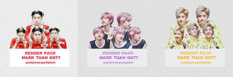 RENDERPACK MARK TUAN GOT7