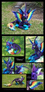 ''Darcy'' - Dog Dragon Plushie
