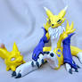 Renamon Figure and Baby forms