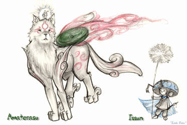 Amaterasu and Issun