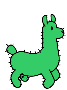 Cactus Llama!