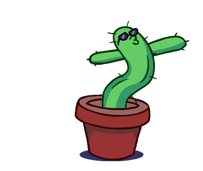 Grooving Cactus (Green)
