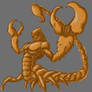 Scorpion man sketch