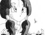 Videl 'Uh?' Cute Face | Dragon Ball Z by Gibarrar