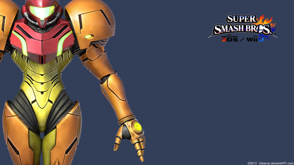 Samus | Wallpaper| Super Smash Bros. Wii U/3DS