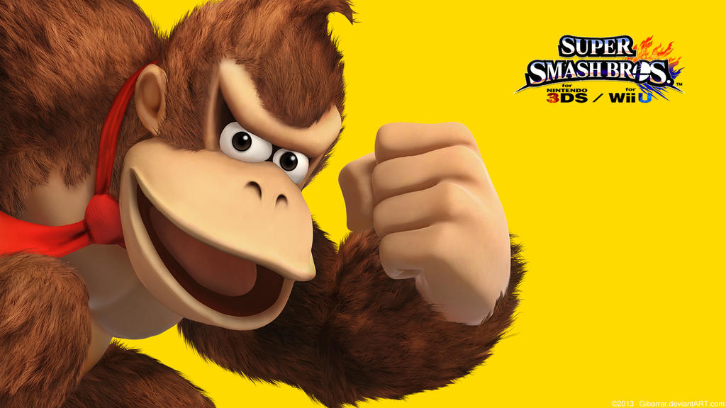 Donkey Kong|Wallpaper|Super Smash Bros. Wii U/3DS