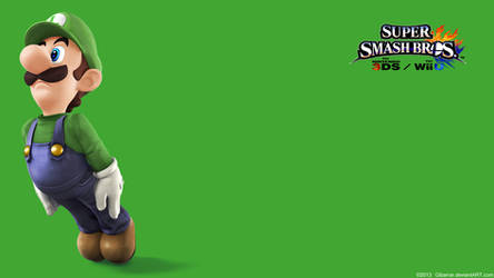 Luigi 2 |Wallpaper| Super Smash Bros. Wii U/3DS