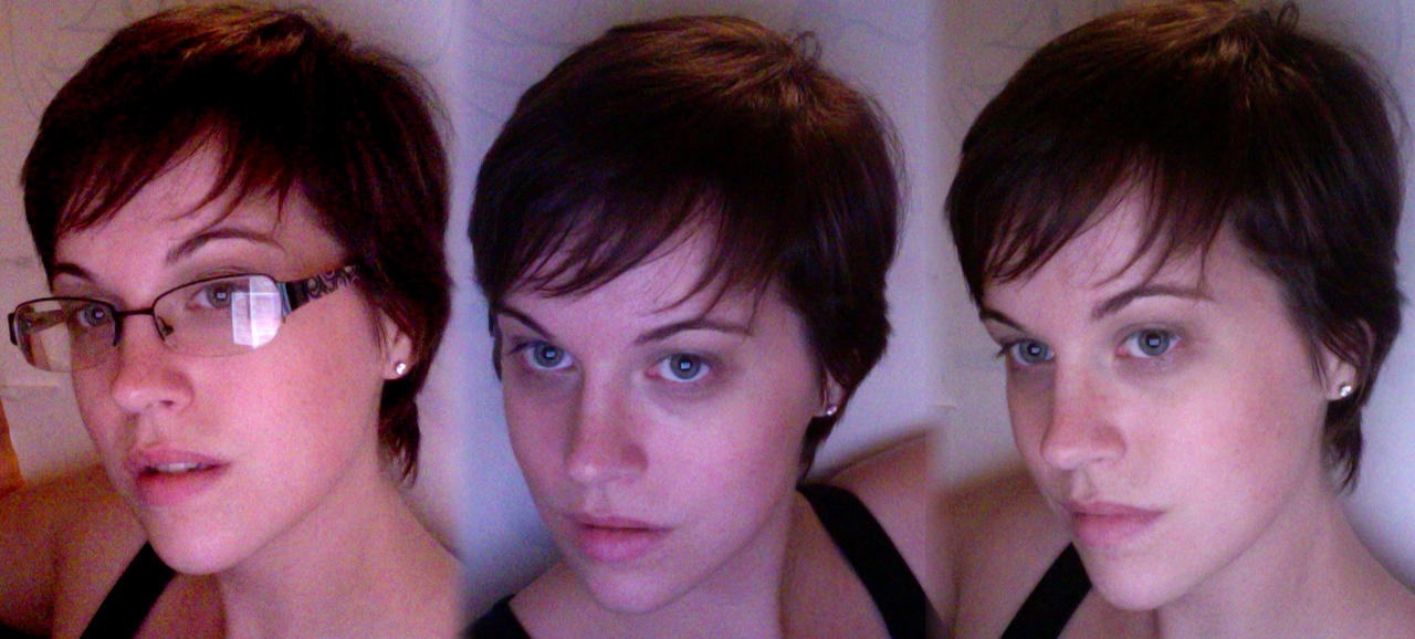 True pixie cut by chronicdoodler on DeviantArt