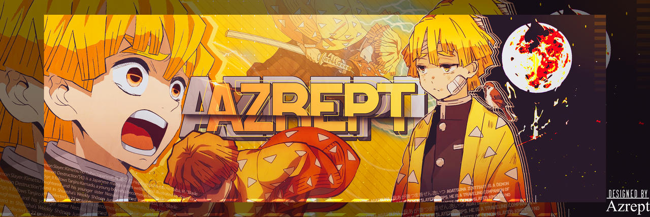 Zenitsu Twitter Banner Showcase By Defaultbk On Deviantart Zenitsu Twitter Banner Showcase By Defaultbk On Deviantart