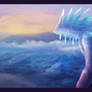 meeting last dawn, (fan art, Princess Mononoke)