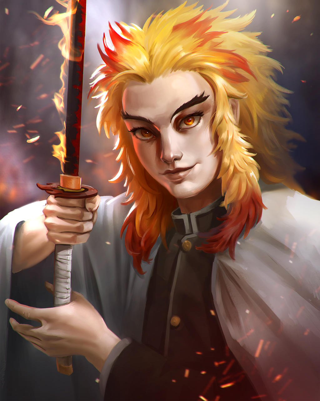 Kyojuro Rengoku by DanteCyberMan on DeviantArt