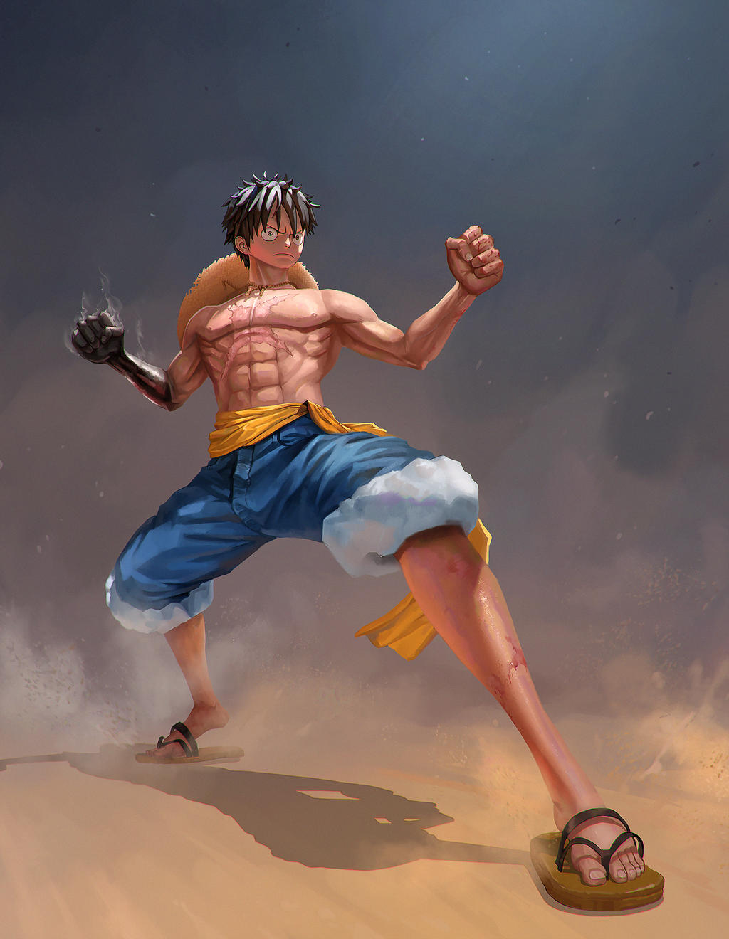 Monkey D. Luffy by DanteCyberMan on DeviantArt