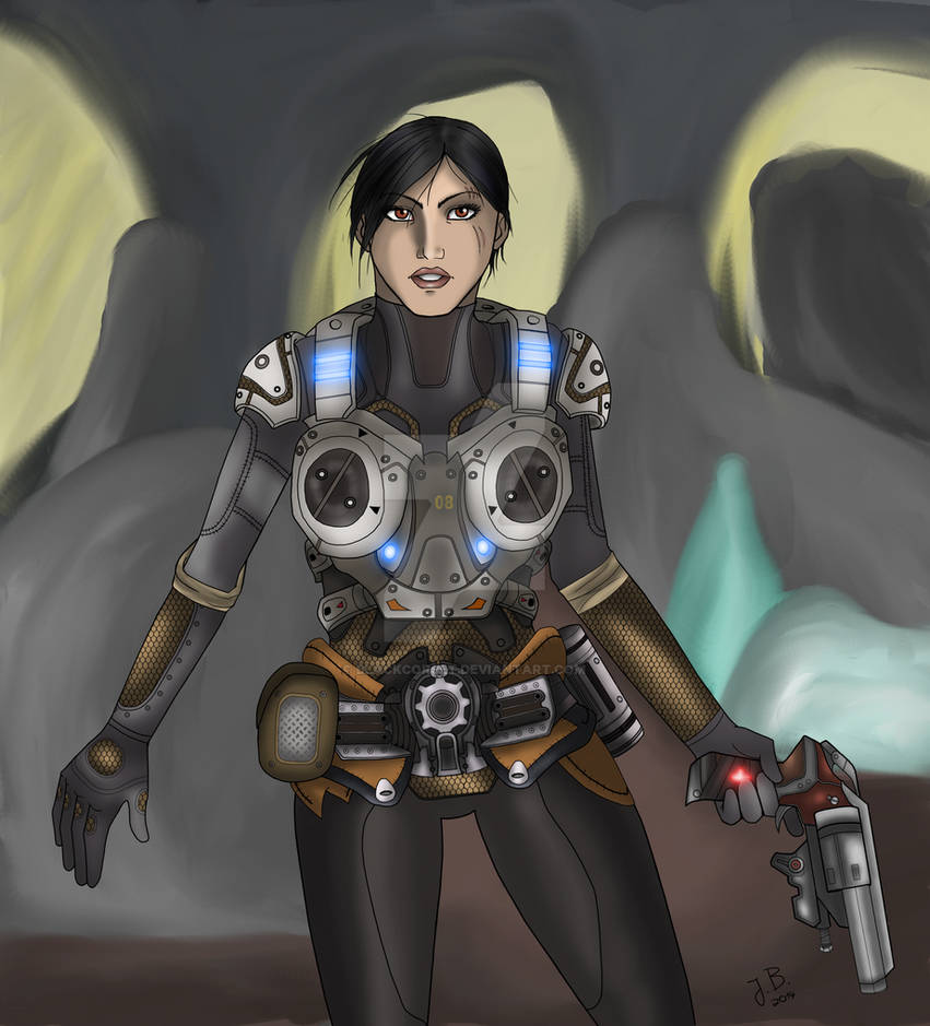 Gears of War 3 - Multiplayer Characters Legacy: Alicia Valera 
