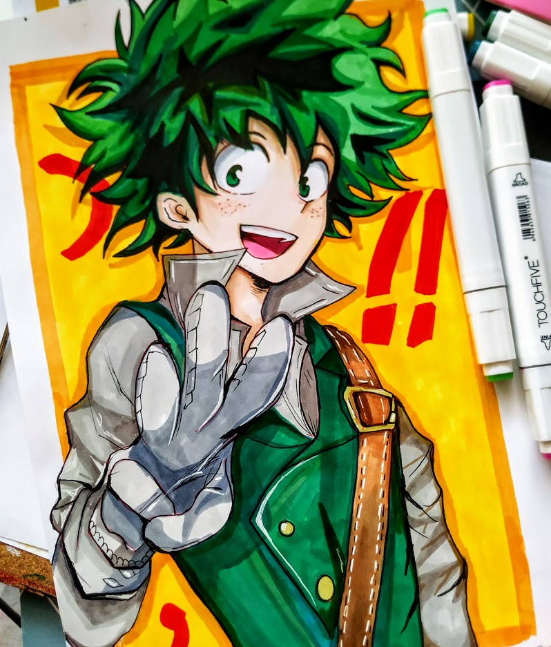 Izuku Midoriya - MHA-My Hero Academia by VikkyRee on DeviantArt