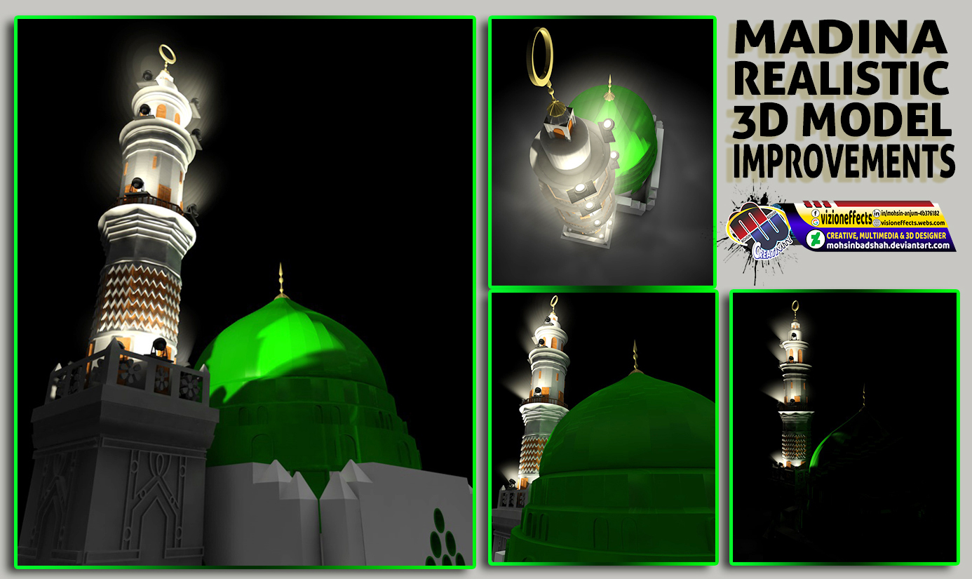 Madina Realistic 3D Model