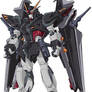 GAT-X105-BB Strike noir Blake Belladonna Custom