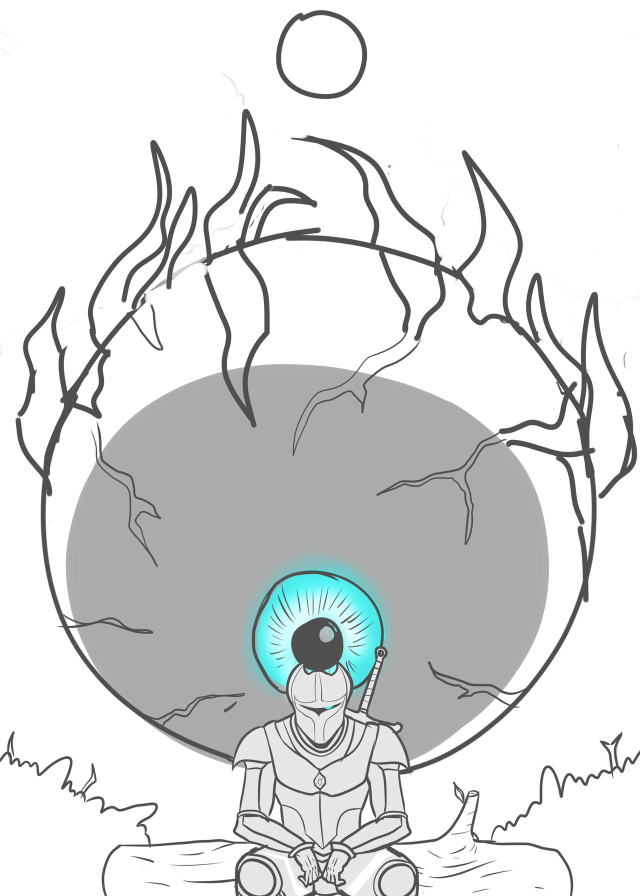 Terraria Fanart draft by Hirochi7Kun on DeviantArt