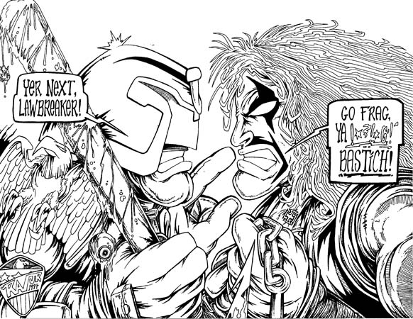 Dredd vs Lobo