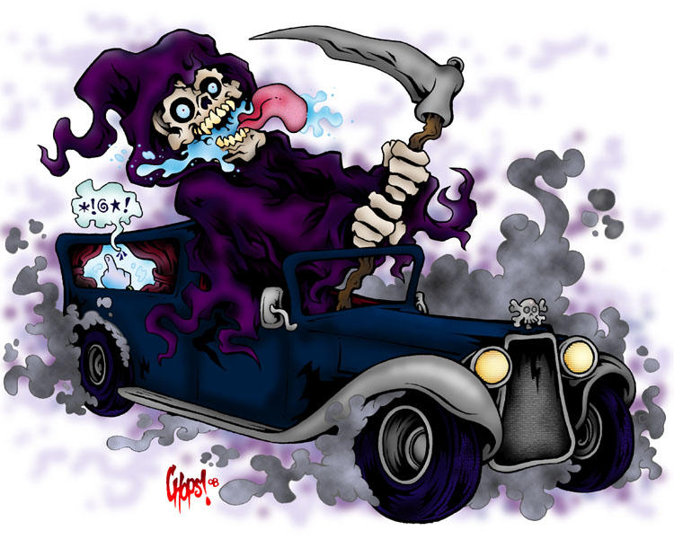Reaper Riding A Rocket The Reaper Rides Out by MonsterInk on DeviantArt