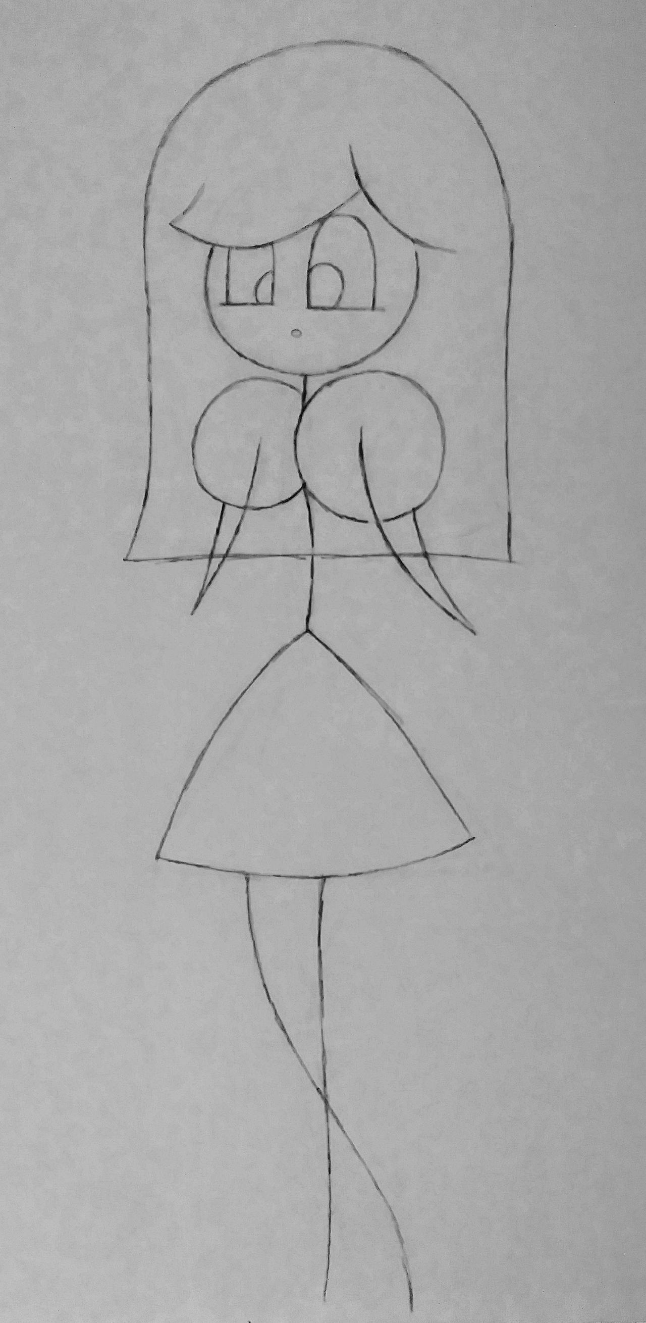Random Stick Figure Girl by CosmicCreme on DeviantArt