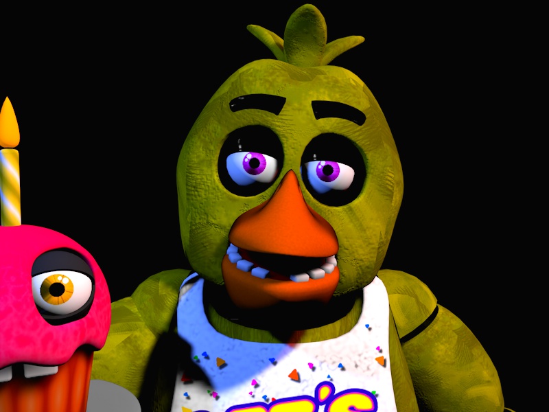 Withered Chica (UCN icon) by migbuni on DeviantArt