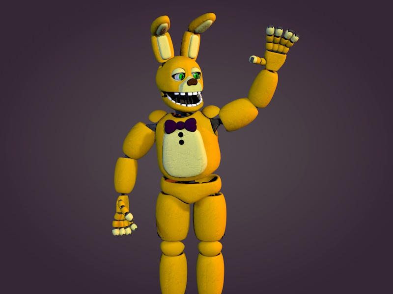 Springbonnie Poster by tgg301yt on DeviantArt