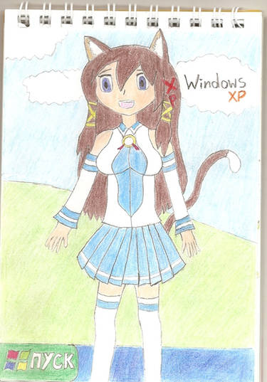 XP-TAN windows xp anime girl