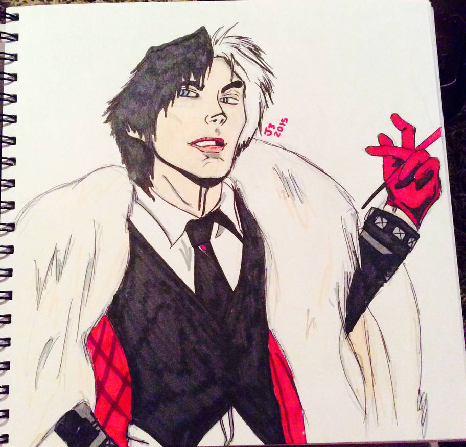 Male Cruella DeVille by SmilesAndMadness on DeviantArt