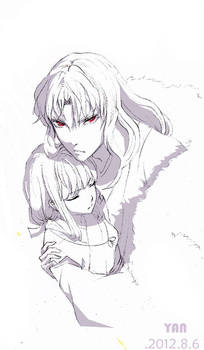 Naraku and Kikyo