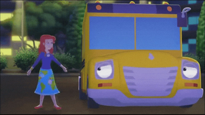 The Magic School Bus RA GIF by FaraWolfdog on DeviantArt