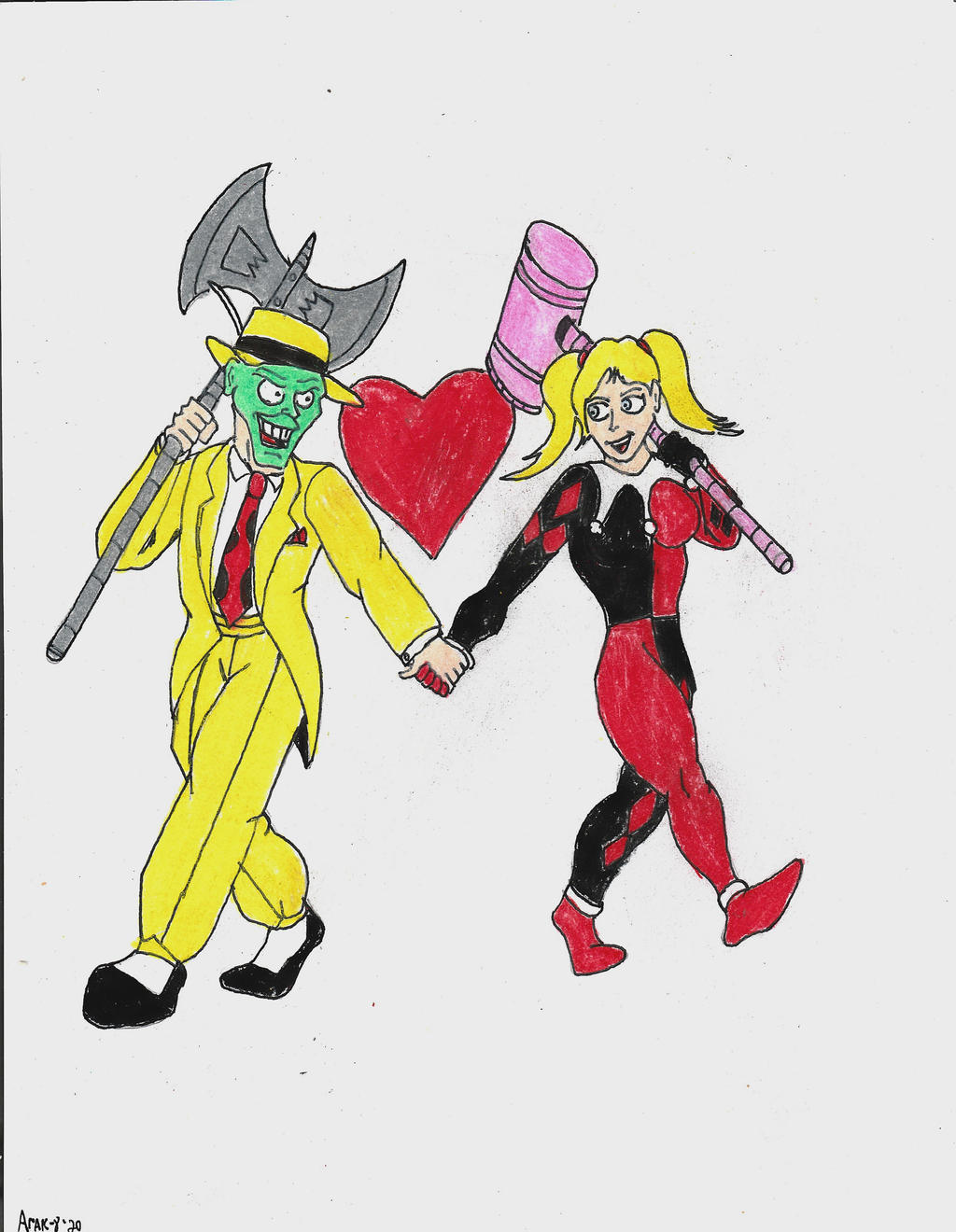 The MaskXHarley Quinn