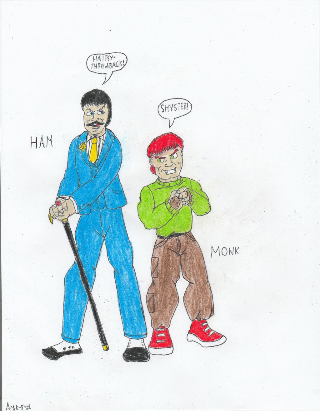 Ham And Monk