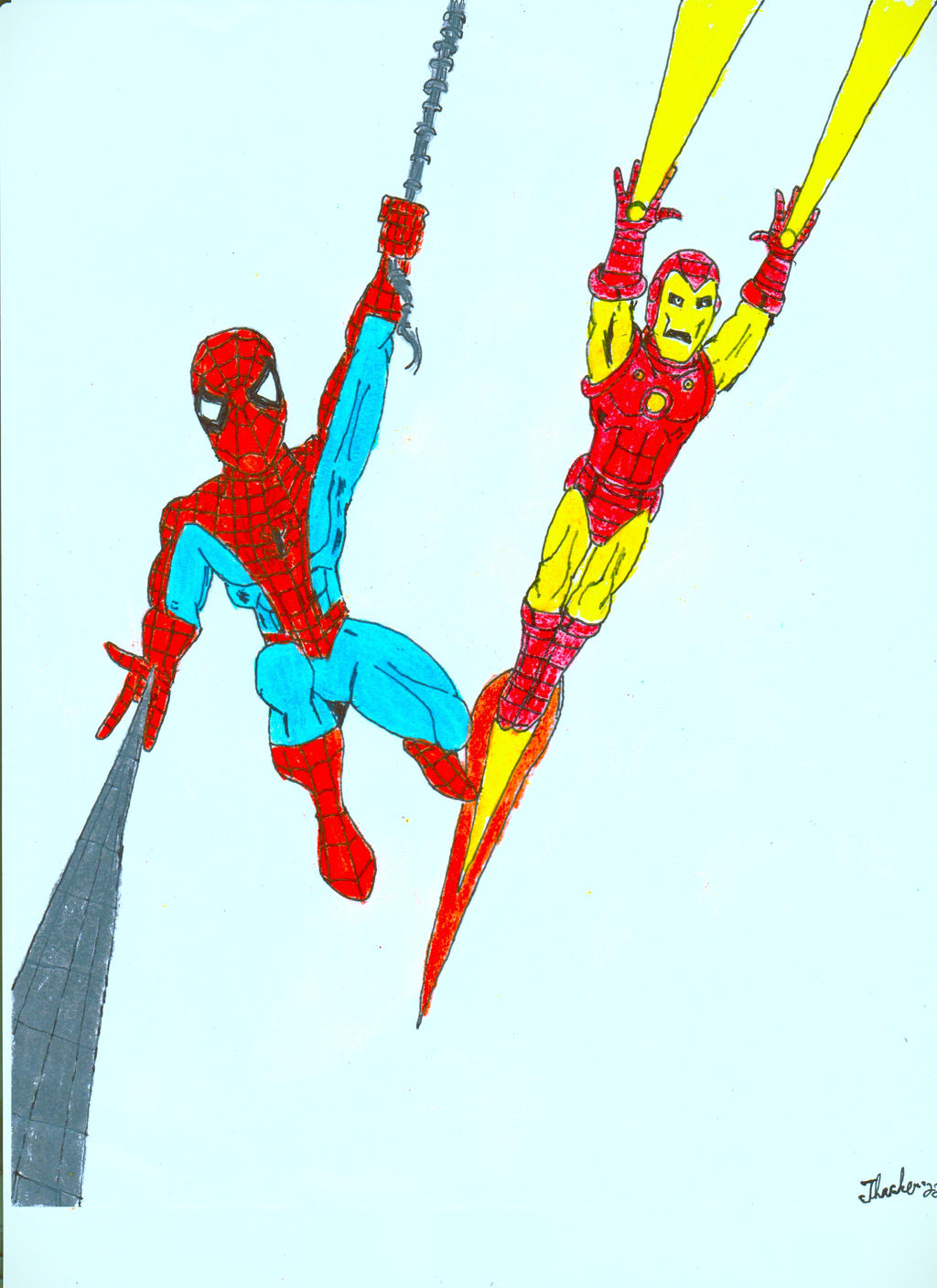 Spiderman And Iron Man!