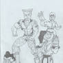Street Fighter random group shot