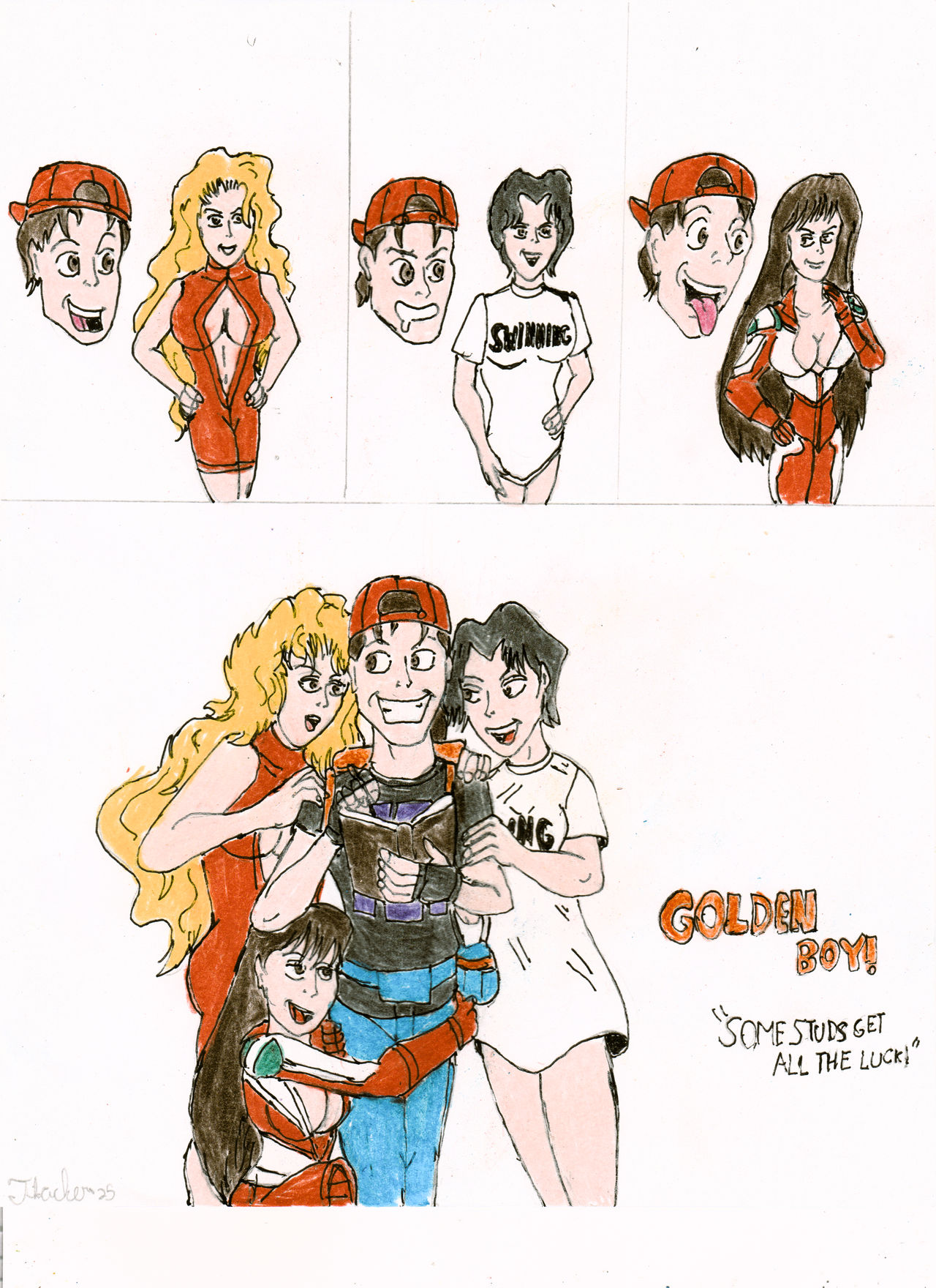 Goldenboy and the ladies