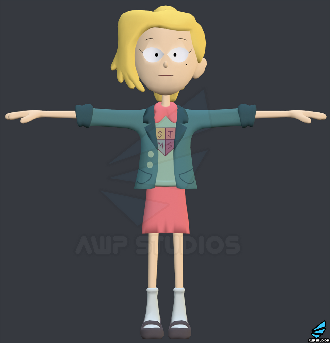 Shaca Waybright Sasha Waybright (3D Model)(Release v1)(DL) by AWP-x-XHAWP-STUDIOS on ...