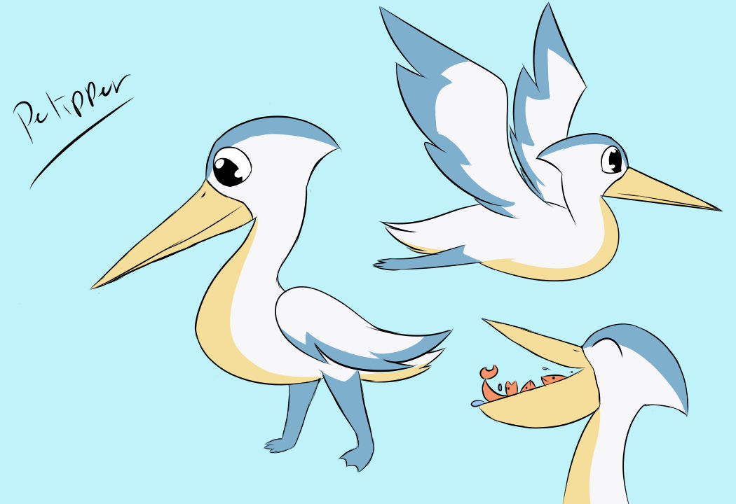 Pelipper Style test by puppyhowler on DeviantArt