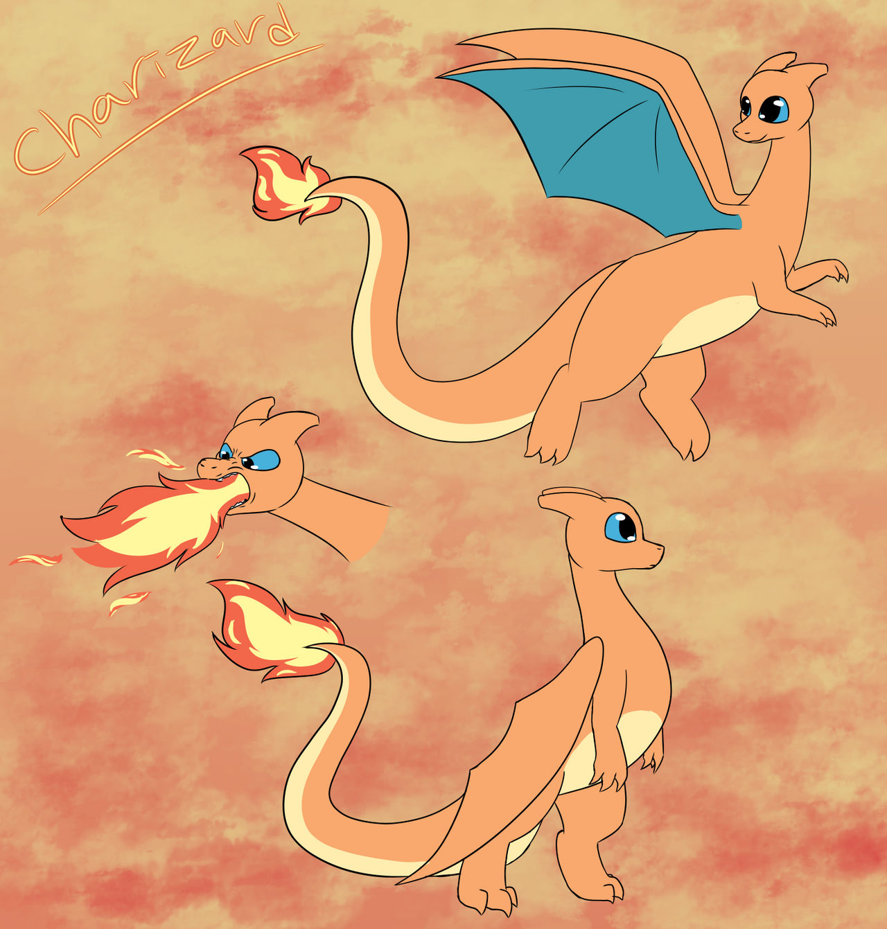 Charizard Base Deviantart Charizard Concept Doodle by puppyhowler on DeviantArt