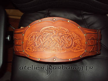 ceinture large a motif viking - Viking Heavy belt