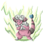 Flaaffy used Thunderbolt! by Hedgey
