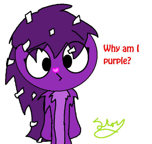 Lol purple Flaky