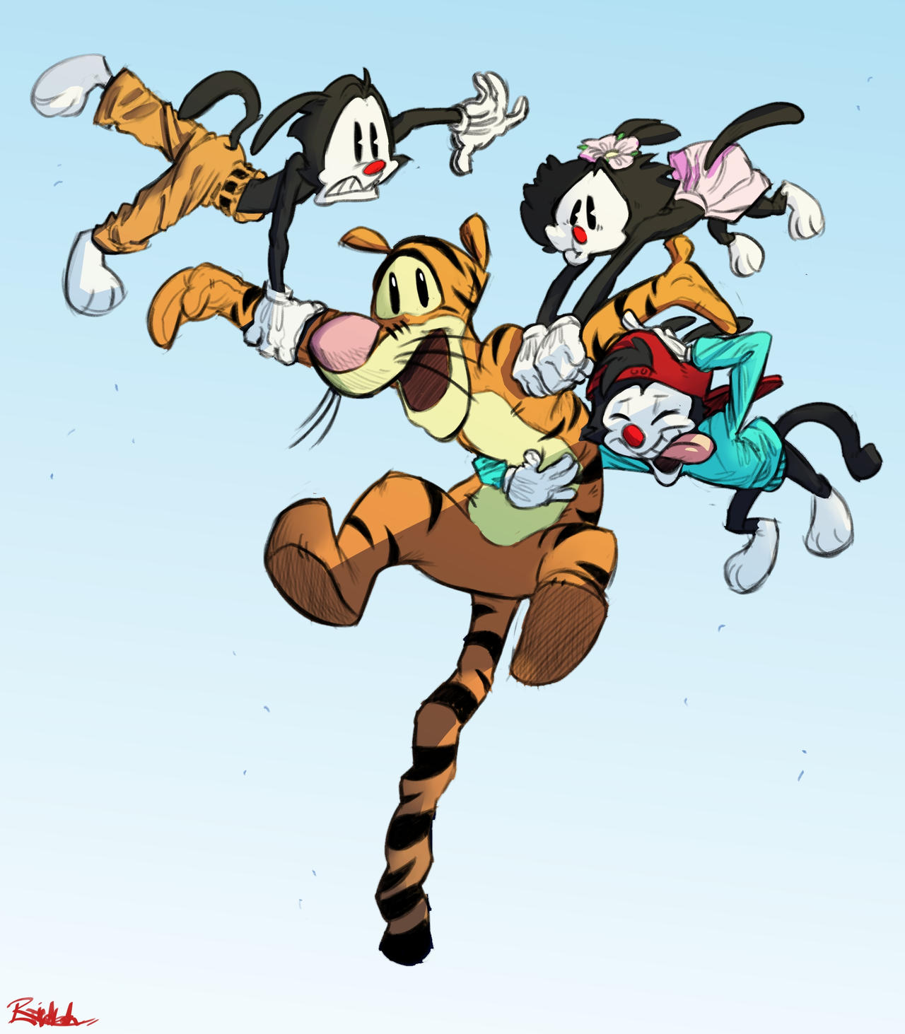 Tigger Ruck Em the tigger bounce by rjjunoir on DeviantArt