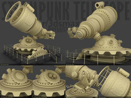 Steampunk Telescope