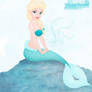 Elsa as a Mermaid.