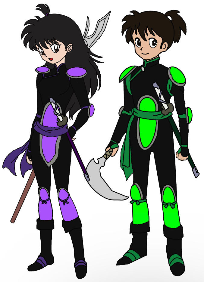 Shizuka and Sentoki by Kswimmer93 on DeviantArt