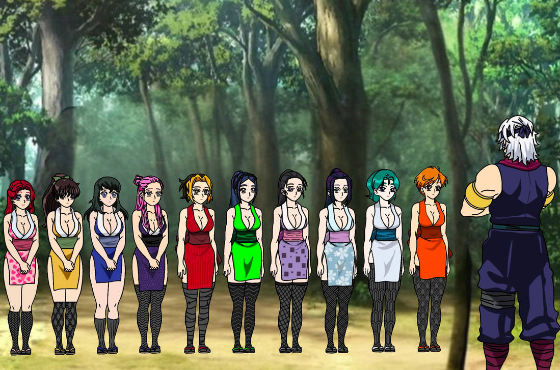 Tengen and his Ten Wives by Kswimmer93 on DeviantArt