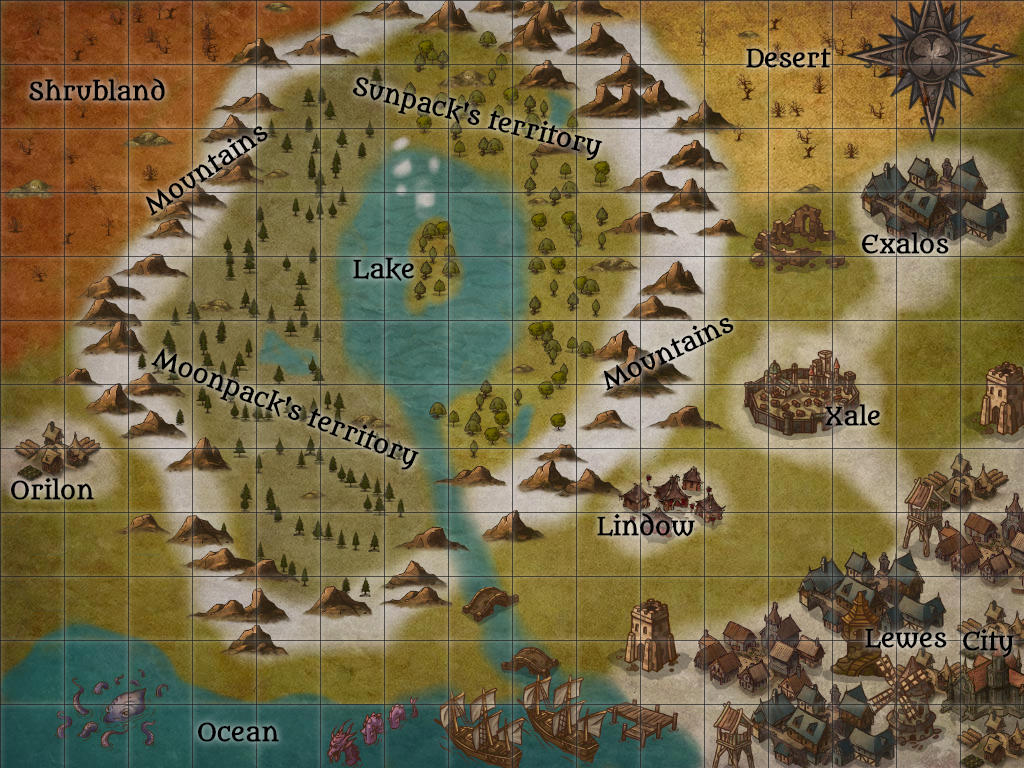 Map to my series named Wolves by xfavlightx on DeviantArt