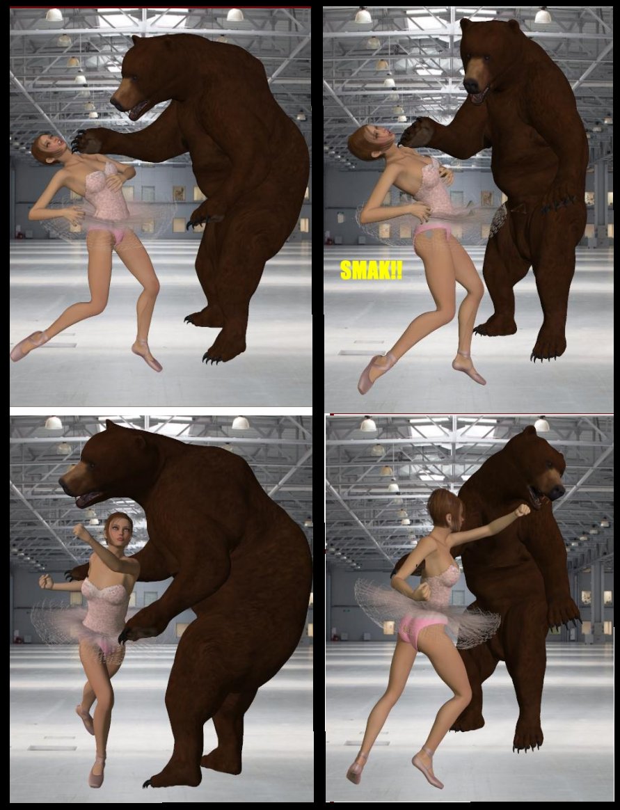 Ballet vs. Bear 3